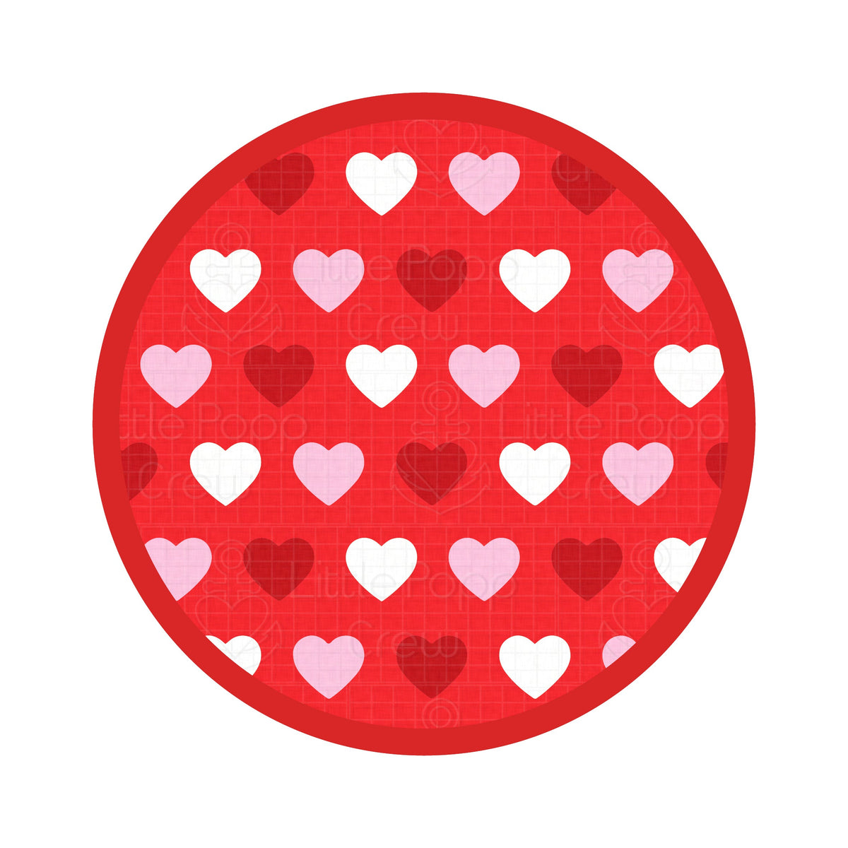 Sweet Little Hearts | Baby Girl Nylon Bow