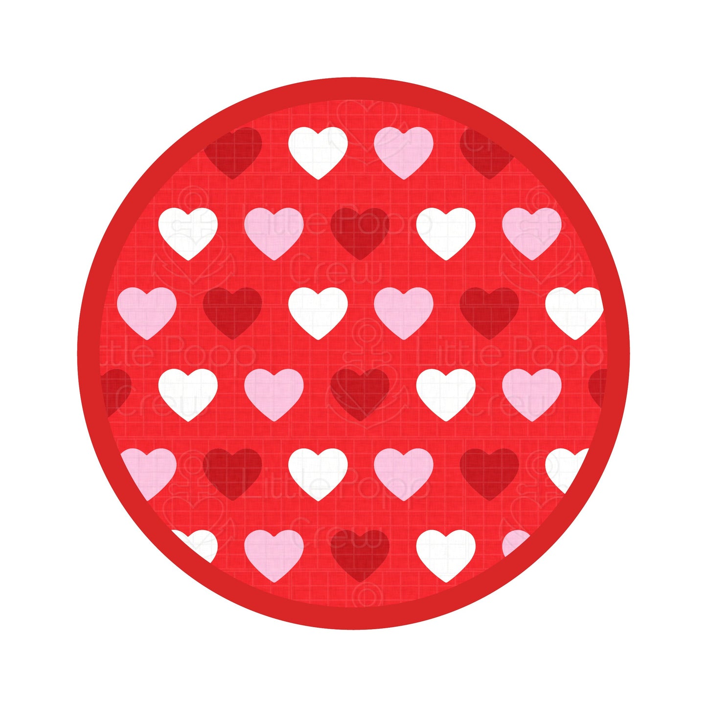 Sweet Little Hearts | Bamboo Crib Sheet