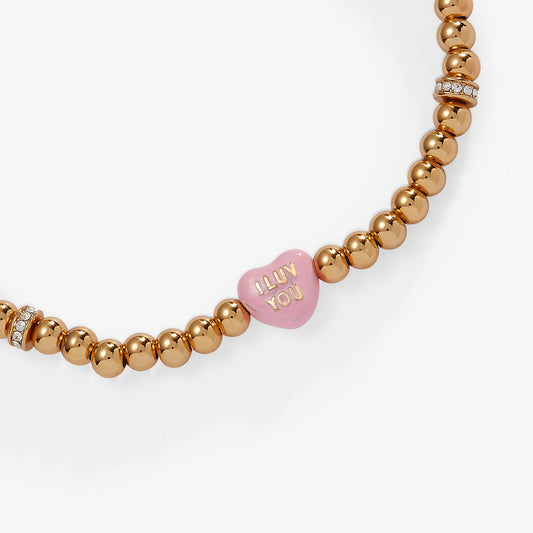 Sweetheartsยฎ 'I Luv You' Stretch Bracelet