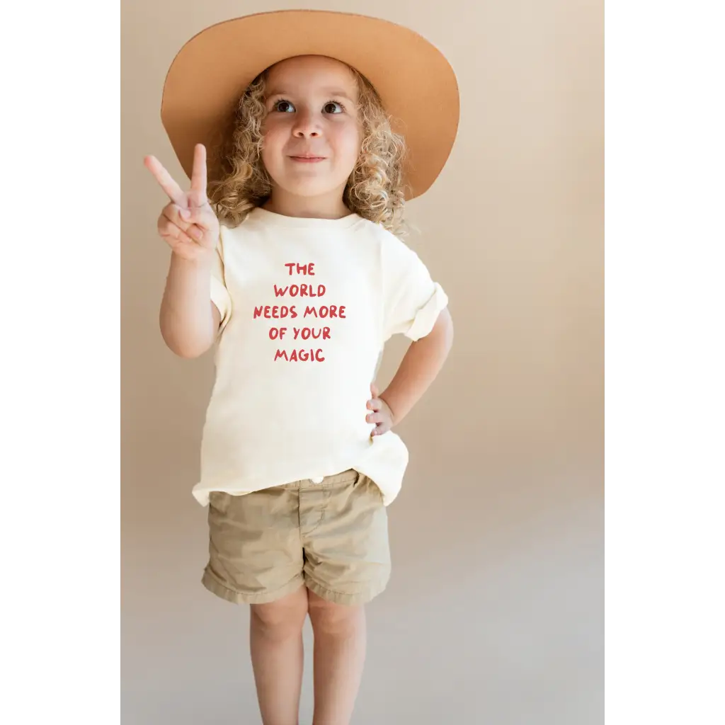 The World Needs More of Your Magic Kids Graphic T-Shirt