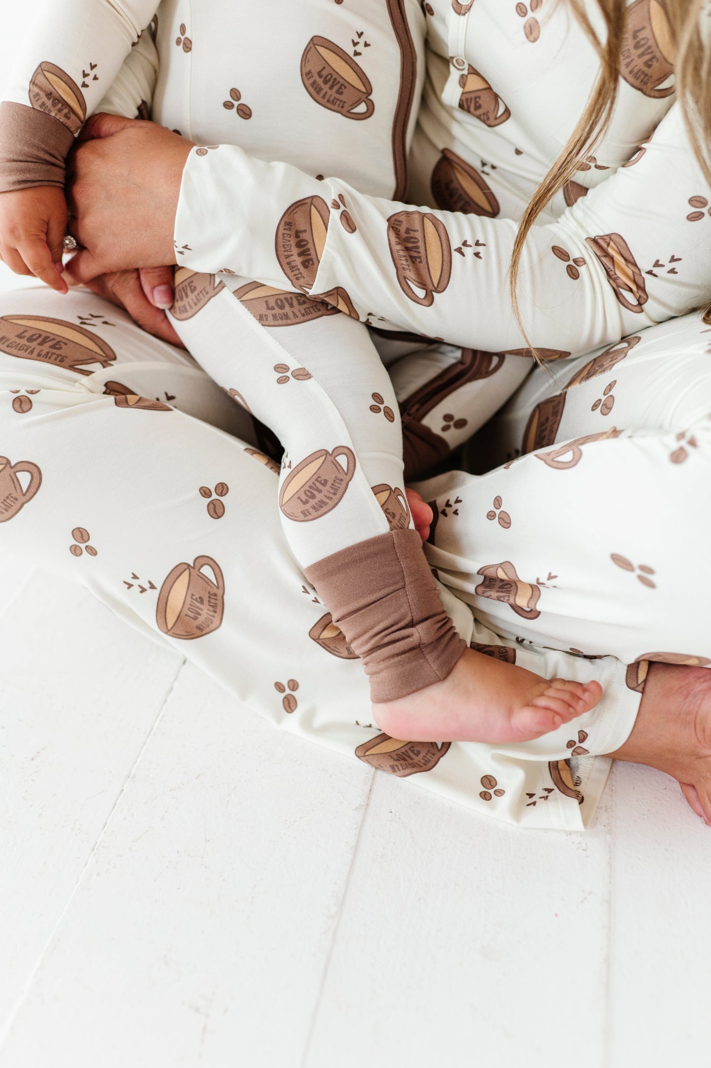 WOMENS LOVE MY BABY A LATTE BAMBOO