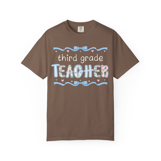 90s Vibe Third Grade Teacher Tee