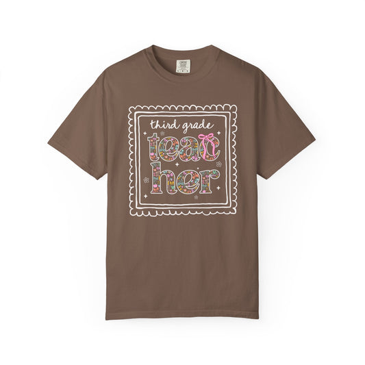 Third Grade Teacher Tee