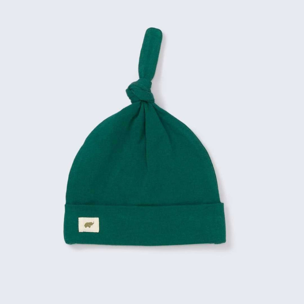 Top Knot Cap - Green