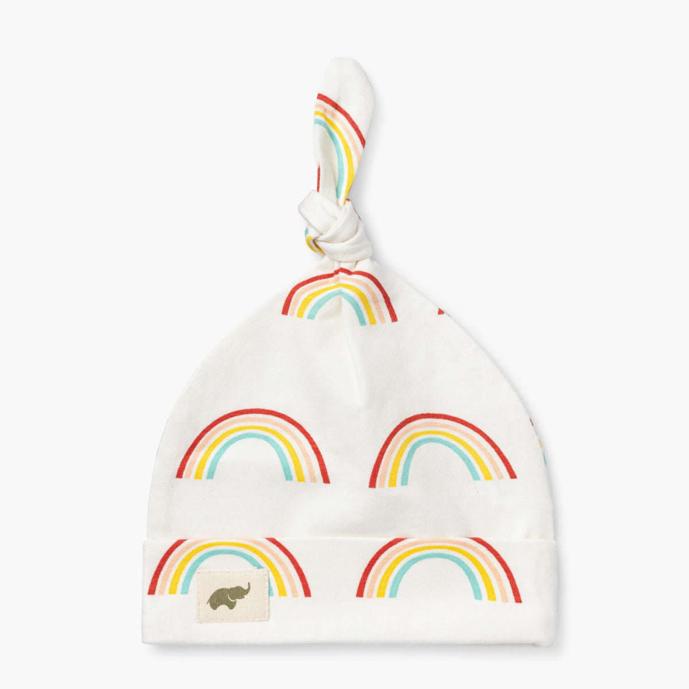 Top Knot Cap - Rainbow