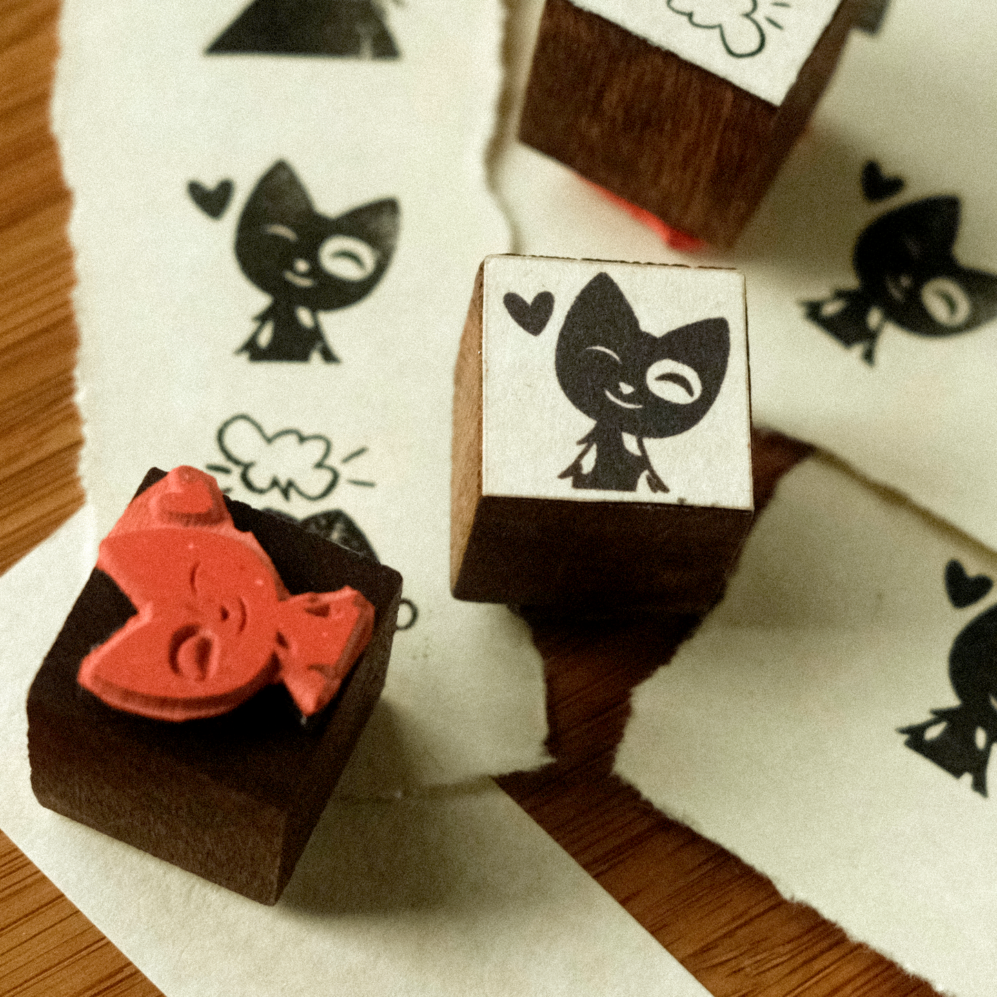 Mini Tortie Love Stamp