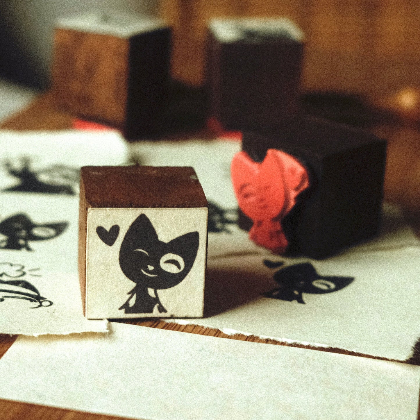 Mini Tortie Love Stamp