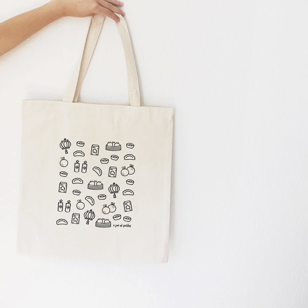 Lunar New Year Cotton Tote