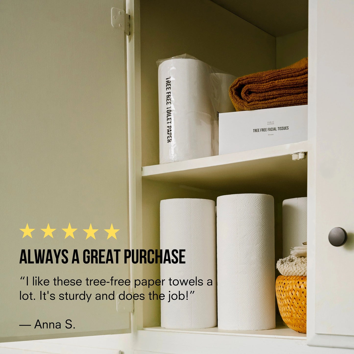 Tree Free Paper Towels (6 ct)