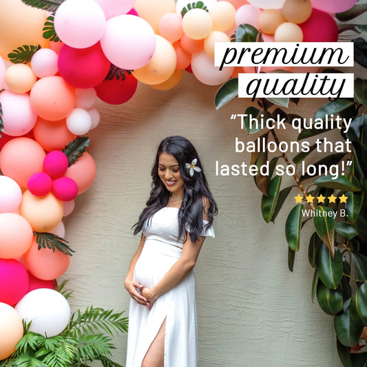 Tropical Pink & Magenta Balloon Garland Kit