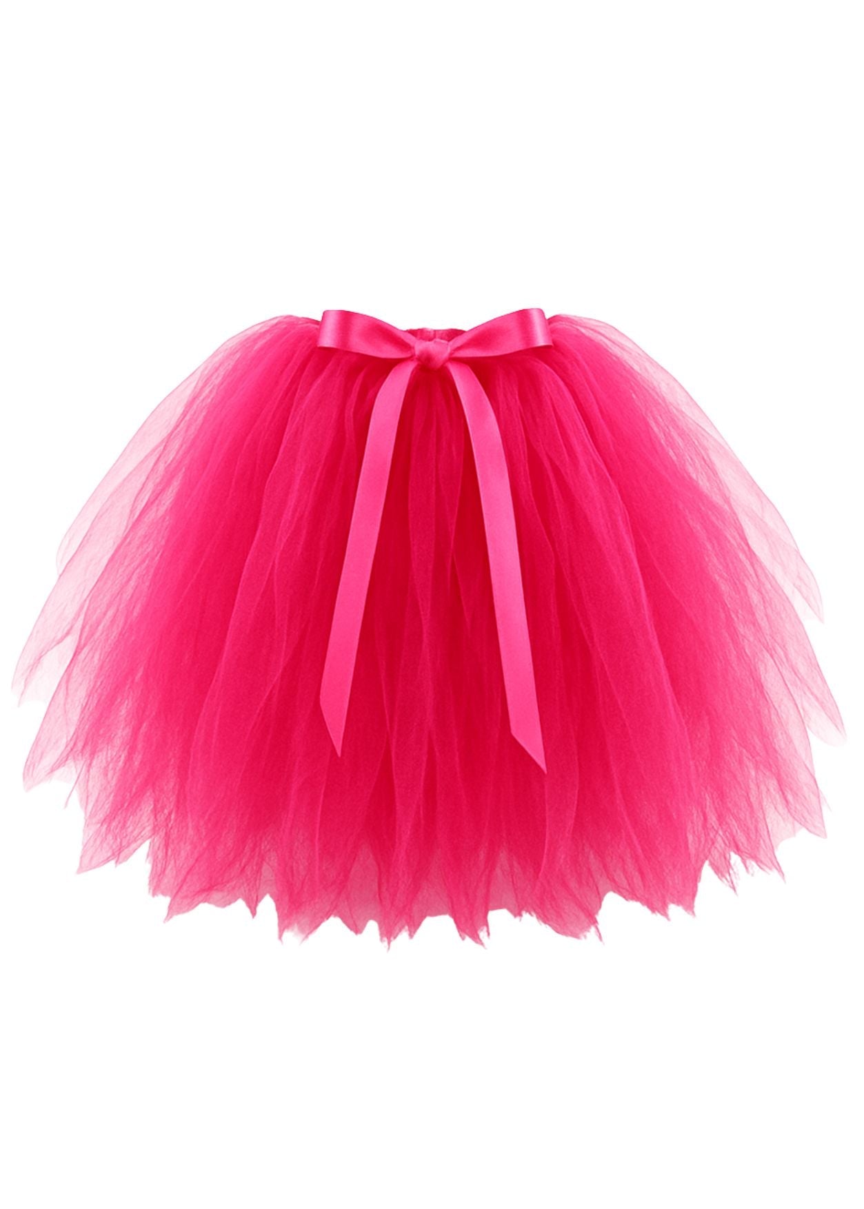 Neon Pink Long Tutu for Girls