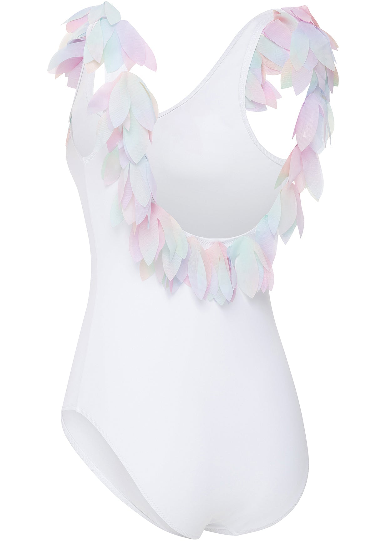 Womens Swimsuit with Unicorn Petals