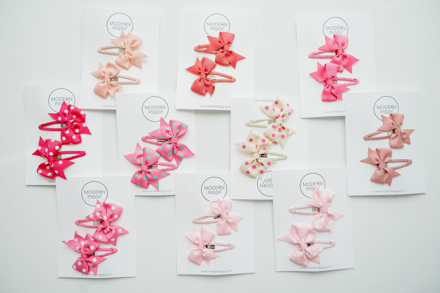 Coral | Snap Clip Set