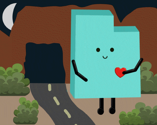 Utah Stuffed State Plush โ Beehive State Gift with Cute Plush Bee