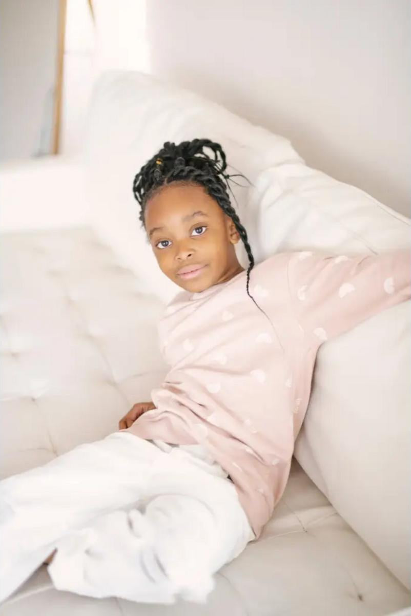 Ditsy Rainbow Kids Pullover