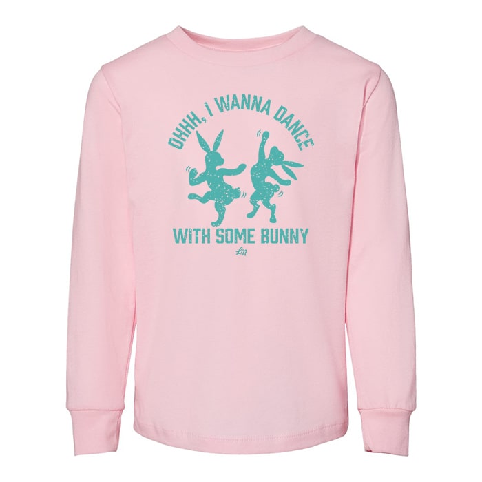 I Wanna Dance With Some Bunny Long Sleeve Tee π°
