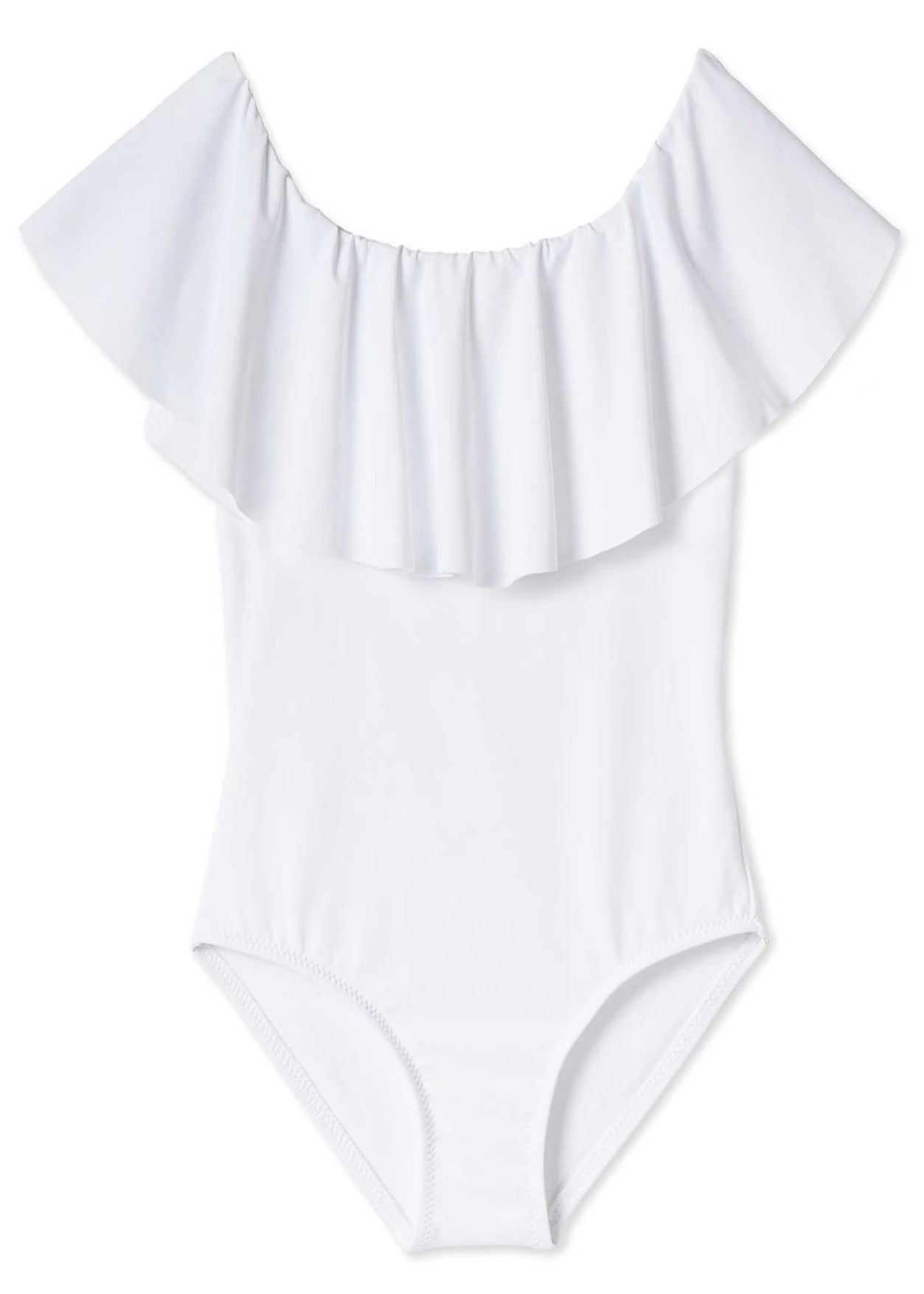 White Bathing Suit
