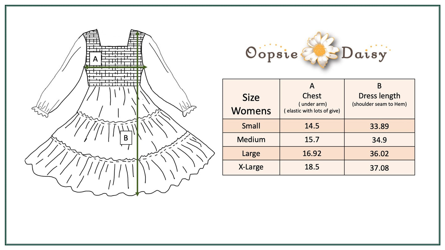 Women's Grace Winter Floral Dress- Mommy