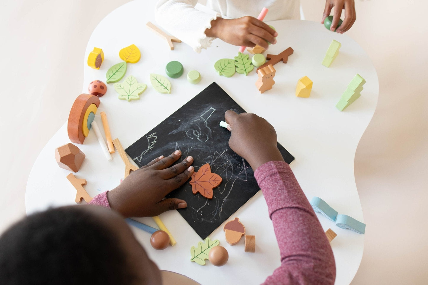 Wooden Forest Sensory Bin