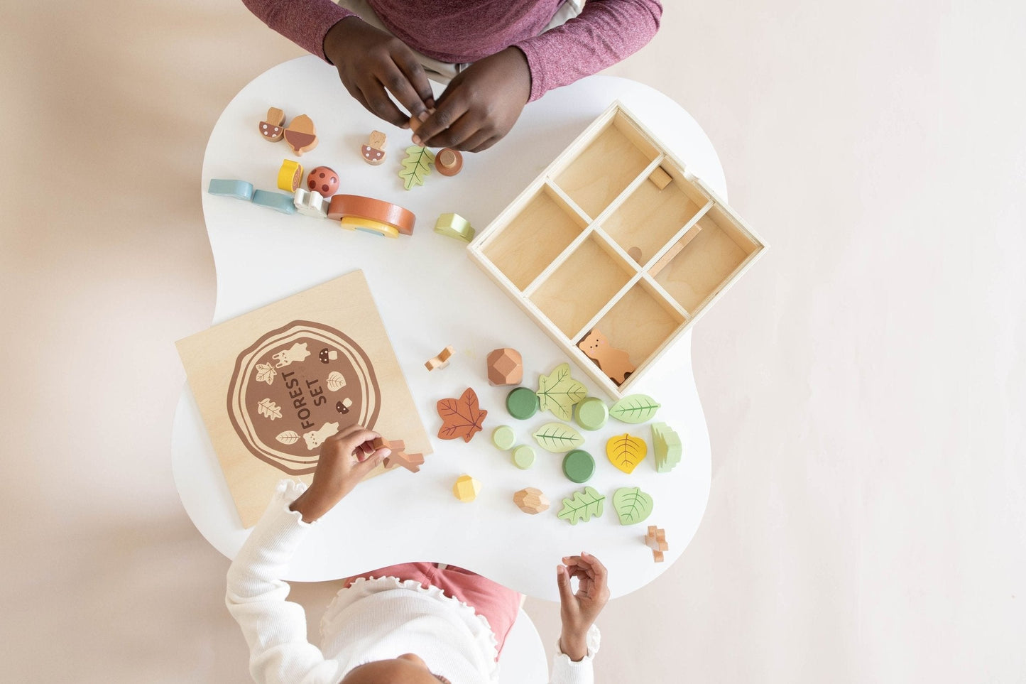 Wooden Forest Sensory Bin