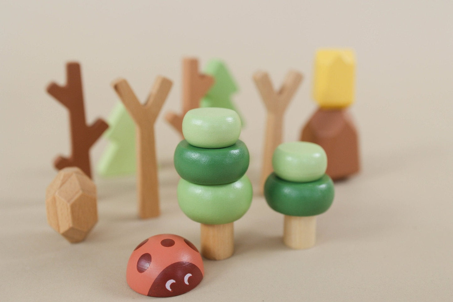 Wooden Forest Sensory Bin