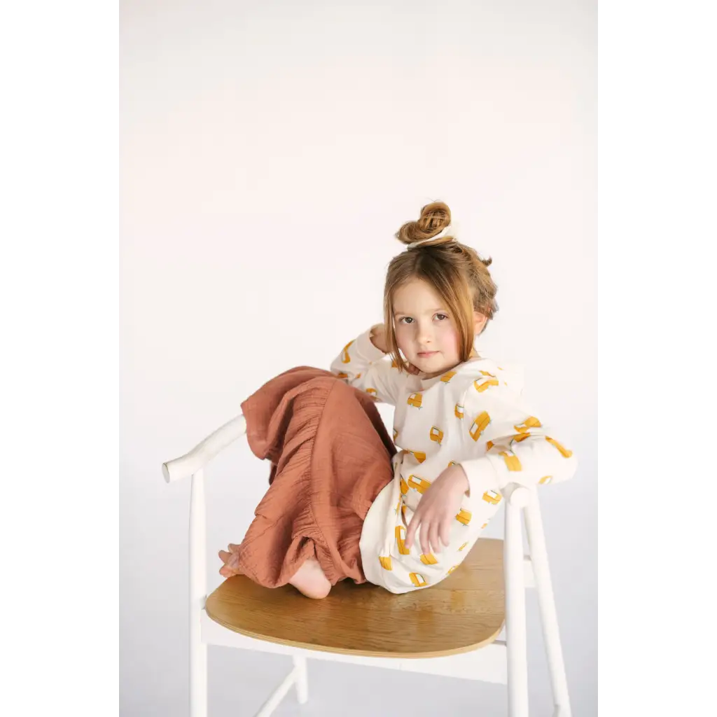 "The Stover" Retro Camper Kid's Pullover