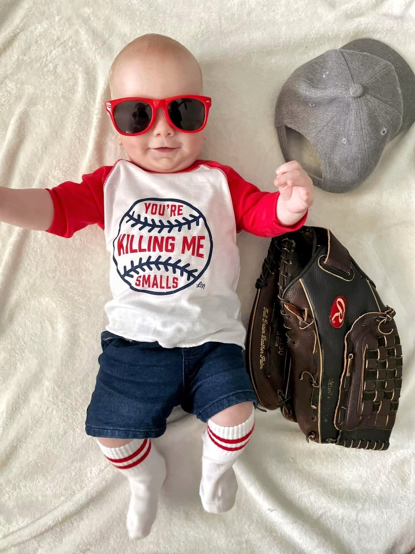 Killing Me Smalls Raglan Tee ⚾