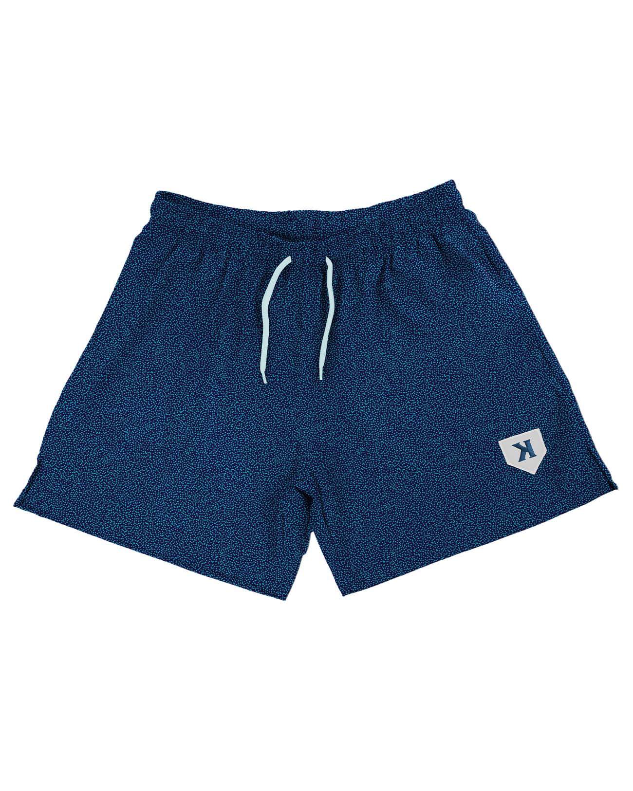 Scuba Blue Splatter Training Shorts