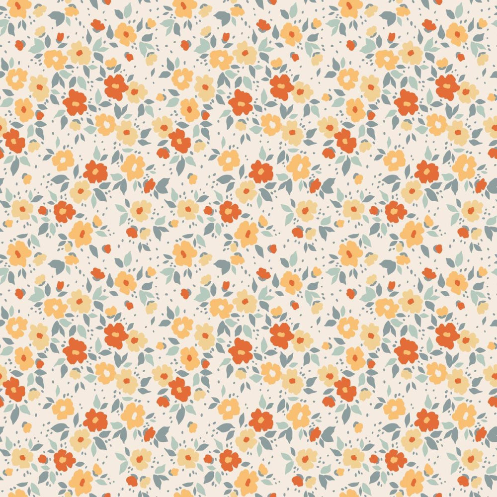 Zipper Footie - Liberty Floral
