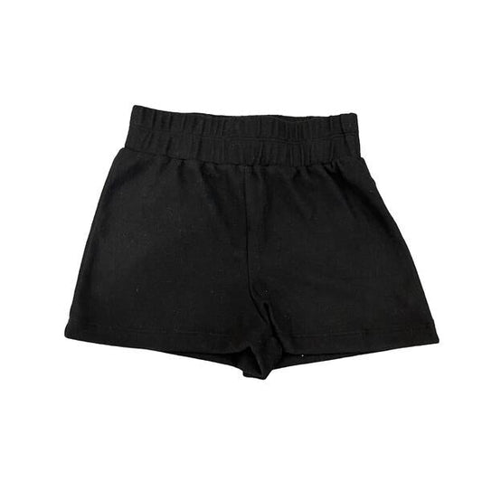 Tweenstyle by Stoopher - Black Hacci Wide Waist Short