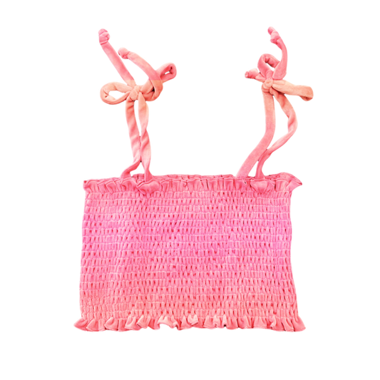 Tweenstyle by Stoopher - Pink Ombre Smocked Top