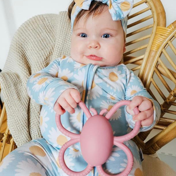 Garden Party Collection - Butterfly Rattle Teether