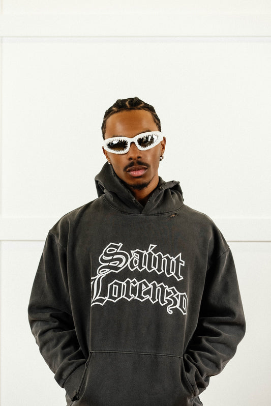 DISTRESSED HOODIE