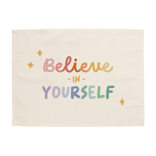 {Rainbow} Believe In Yourself Banner