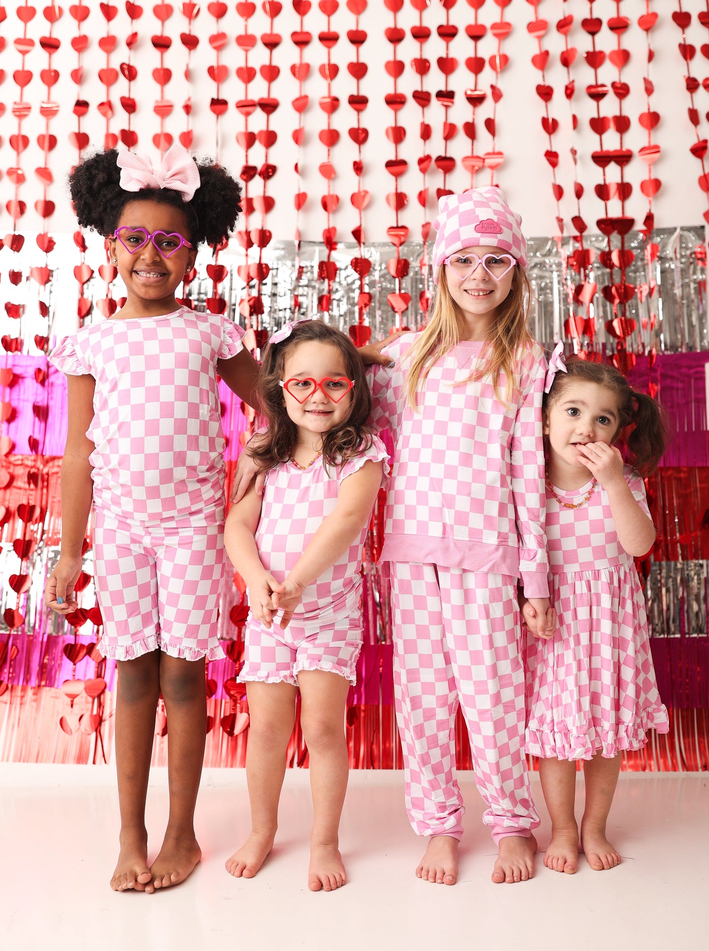 BUBBLEGUM CHECKERS DREAM PULLOVER