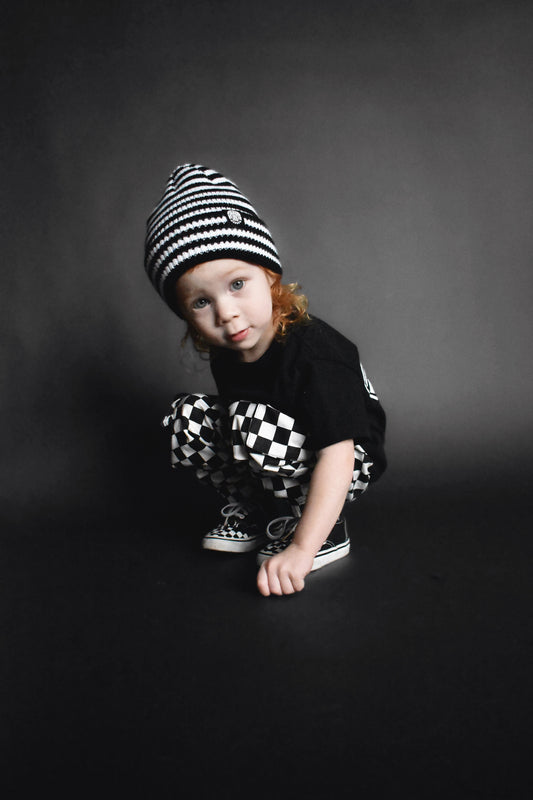 Stripe beanie