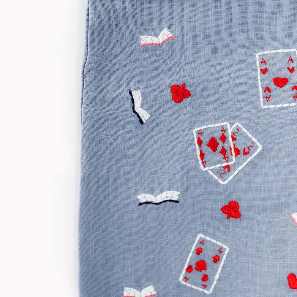Flying Cards Holiday Stocking