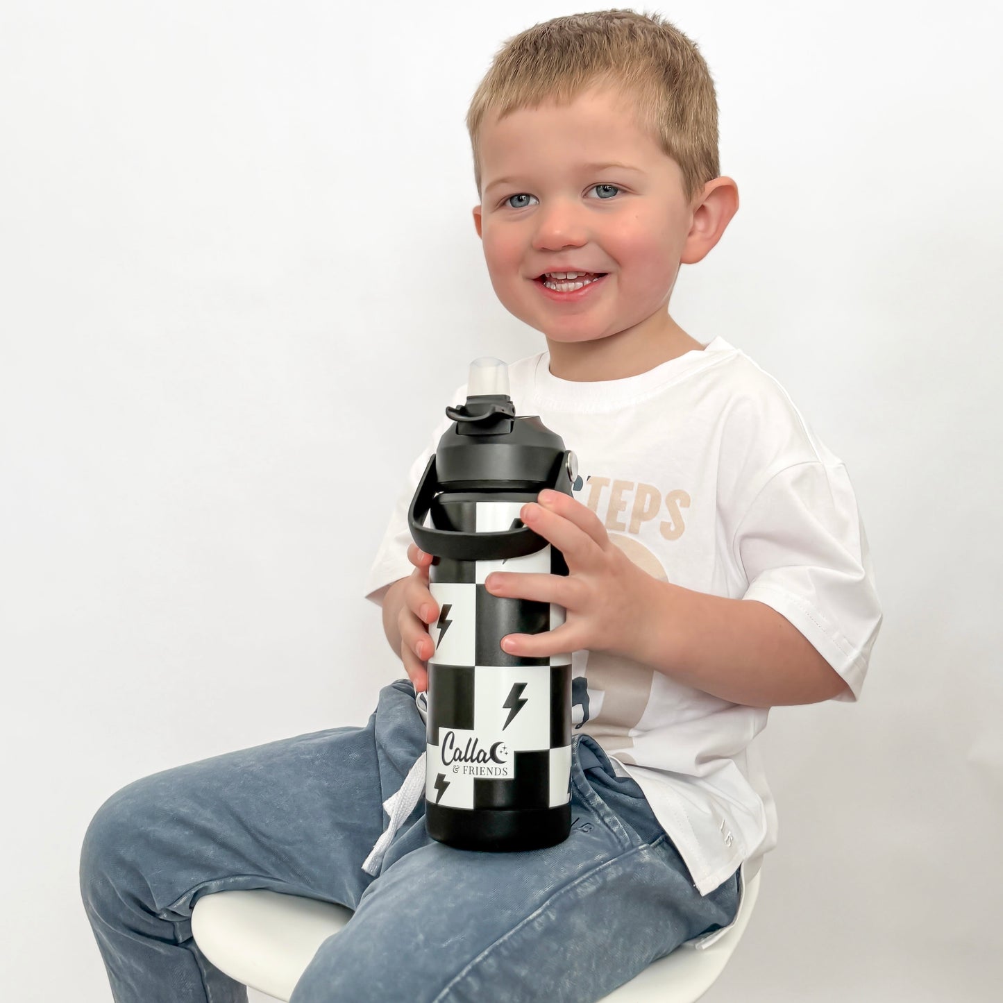 The Kyler Tumbler - Checkered Bolts