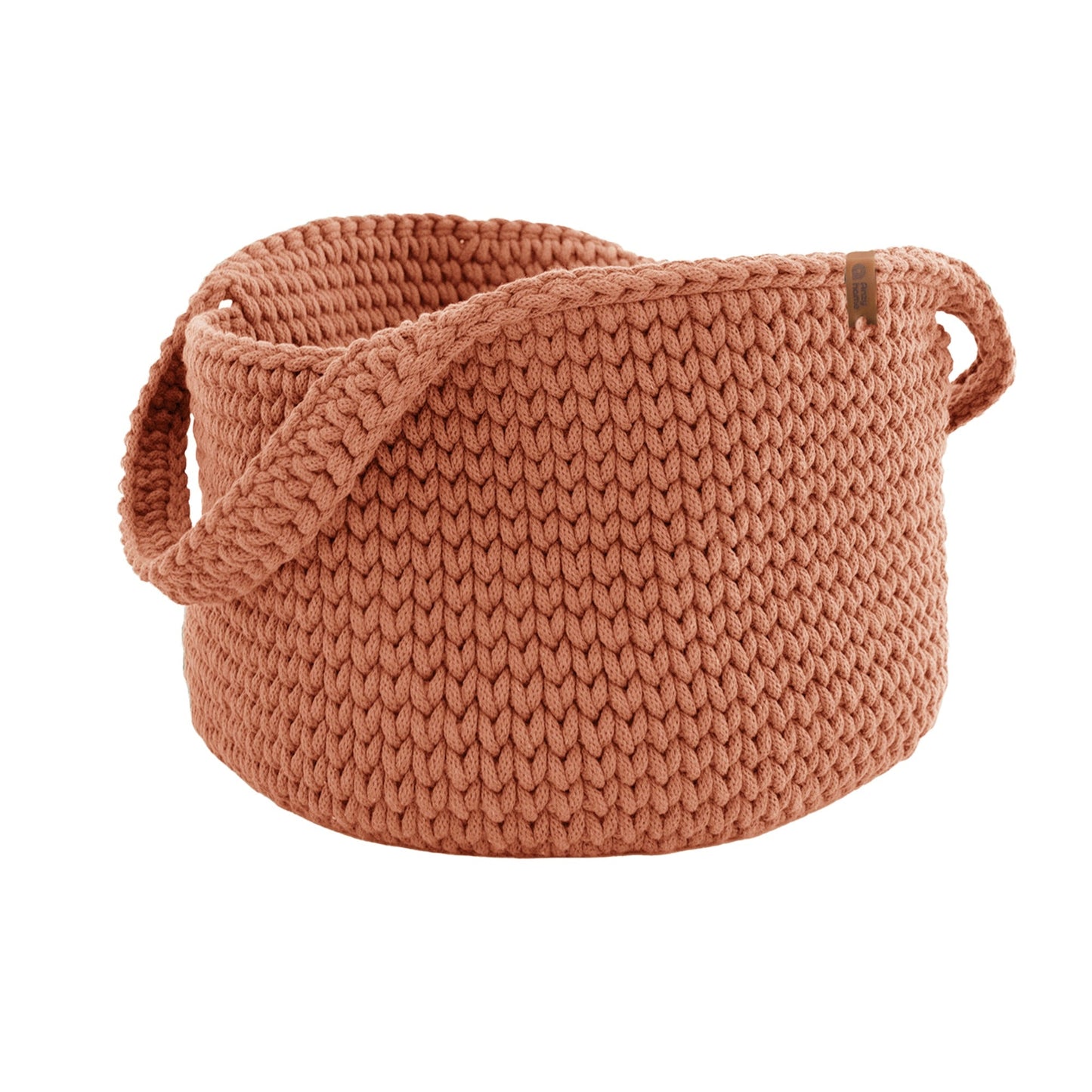 Basket Round with Handles