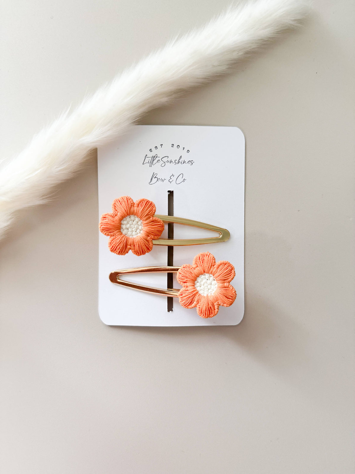 Flower Hair Clips & Nylon Headbands