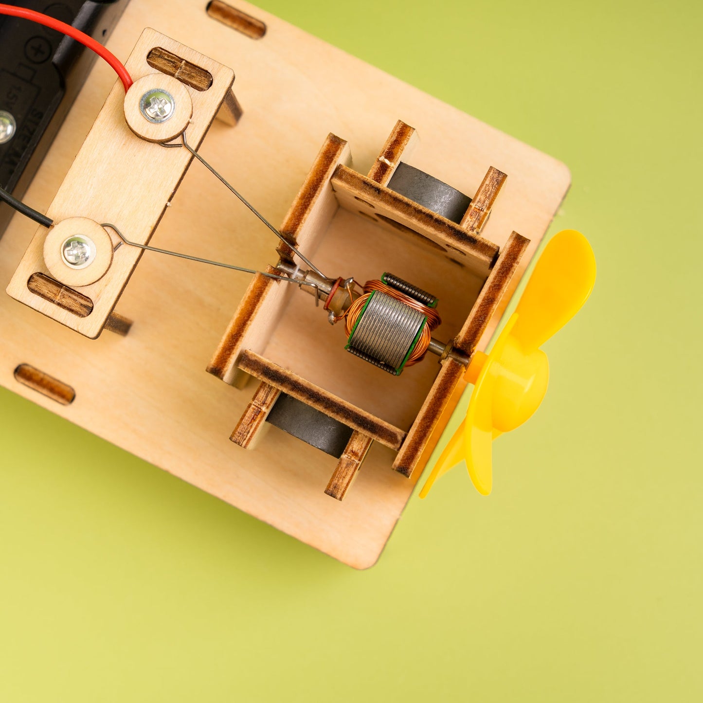 Electric Motor DIY Kit, Educational STEM Toy