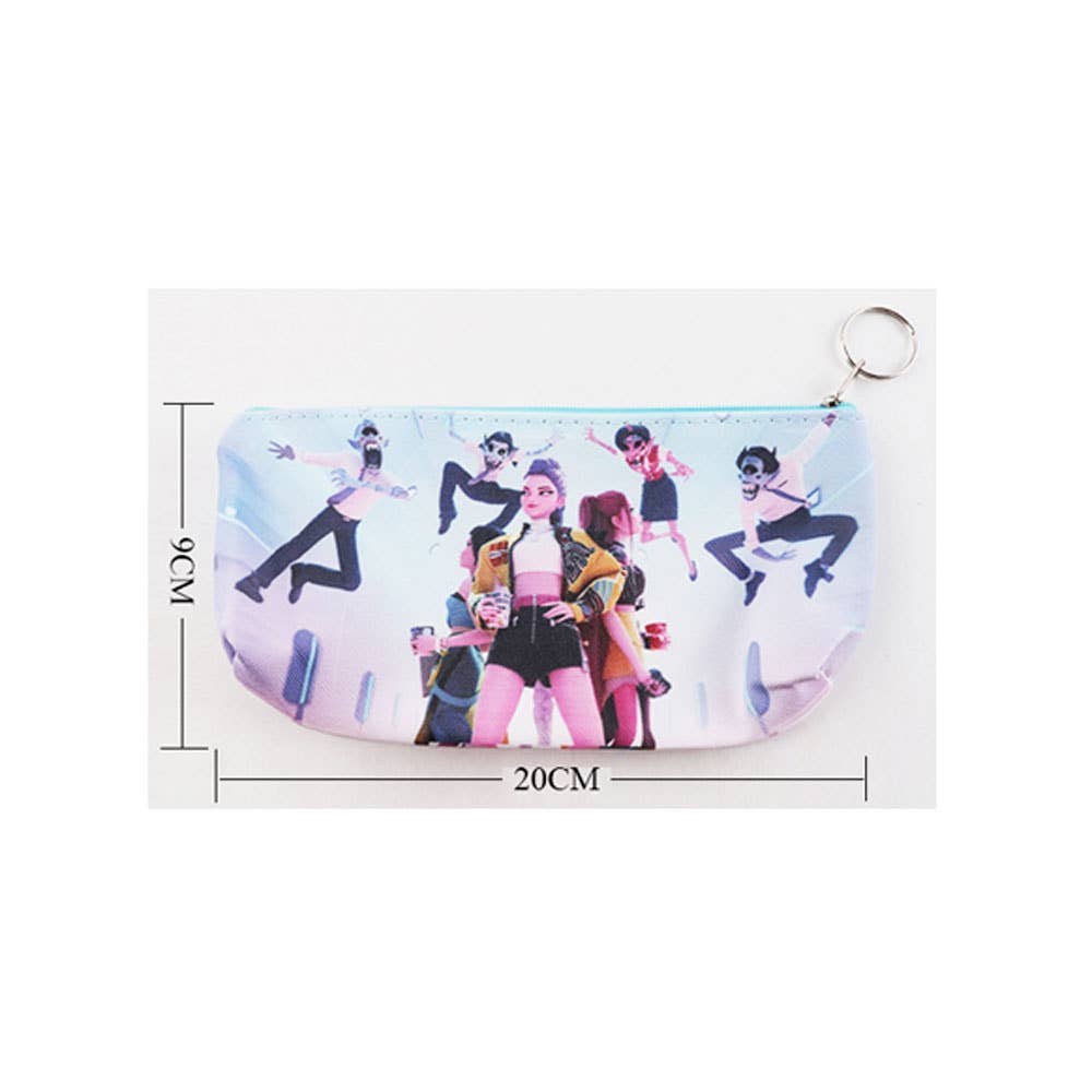 KPop Demon Hunters Huntrix Girl Power Squad Pouch Bags
