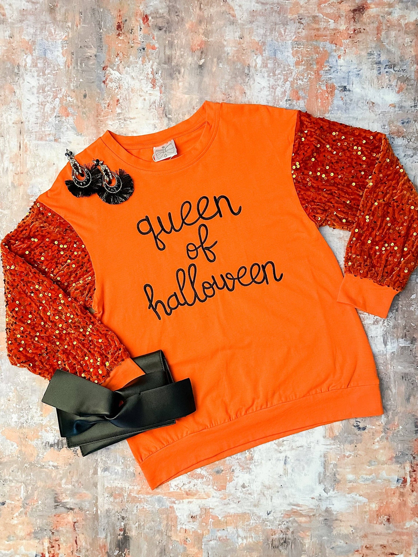 Mommy & Me Queen of Halloween Sweater