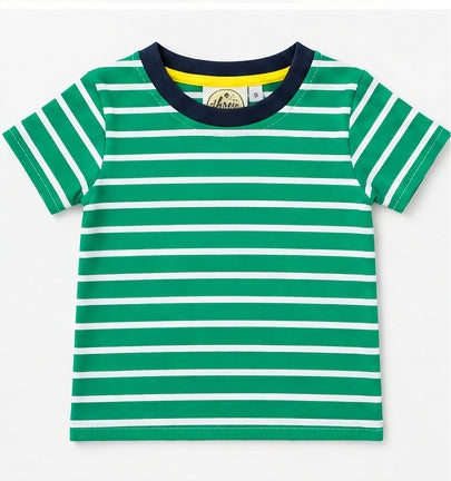 Boys Knit Stripe Short Set