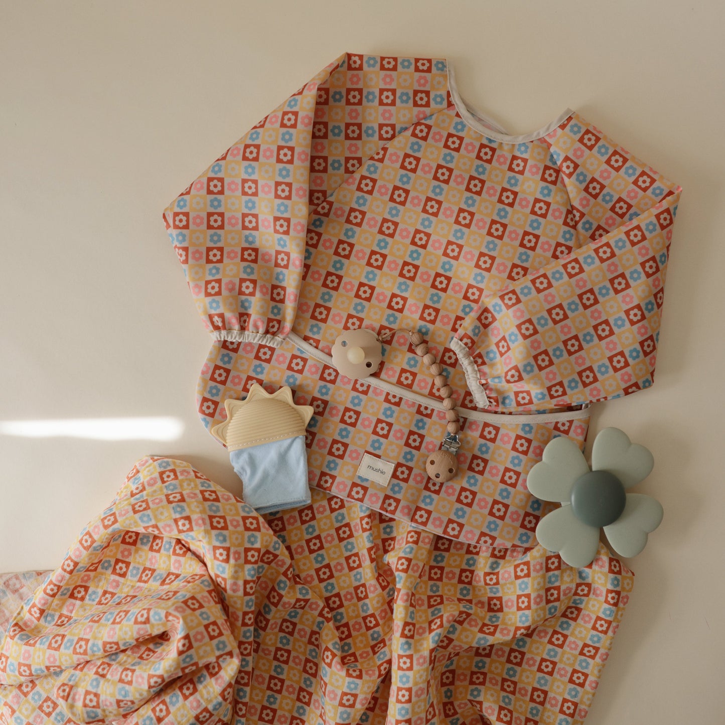 Organic Cotton Muslin Swaddle Blanket