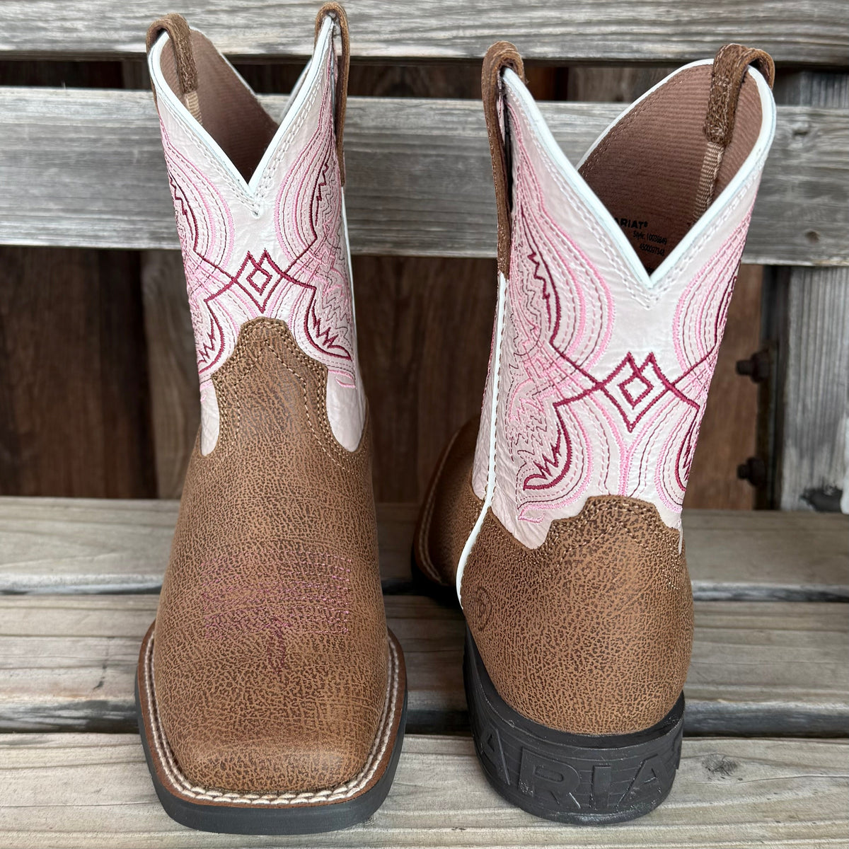 Pink Double Kicker | Ariat Kids