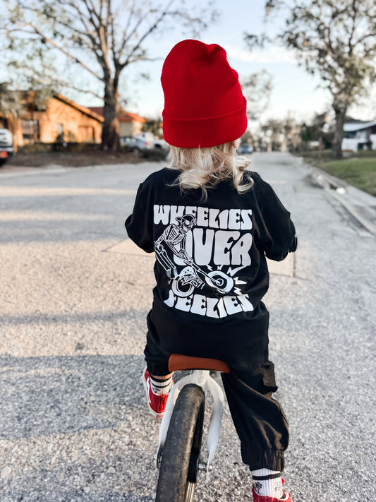 Wheelies-Long sleeve graphic- MTO