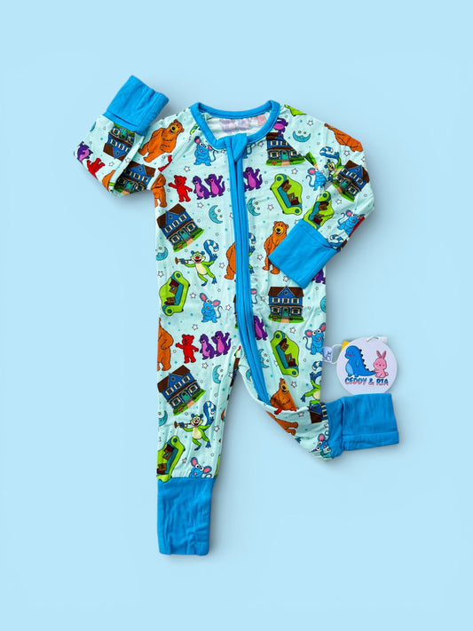 Big Blue Snuggy Zip