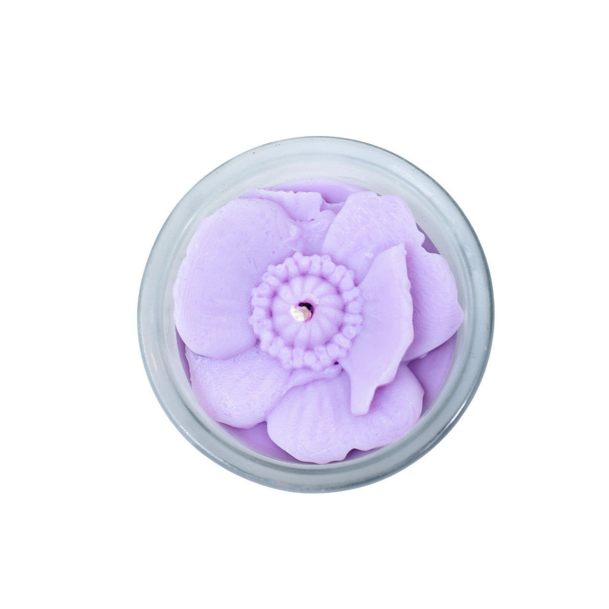 Poppy Flower Candle