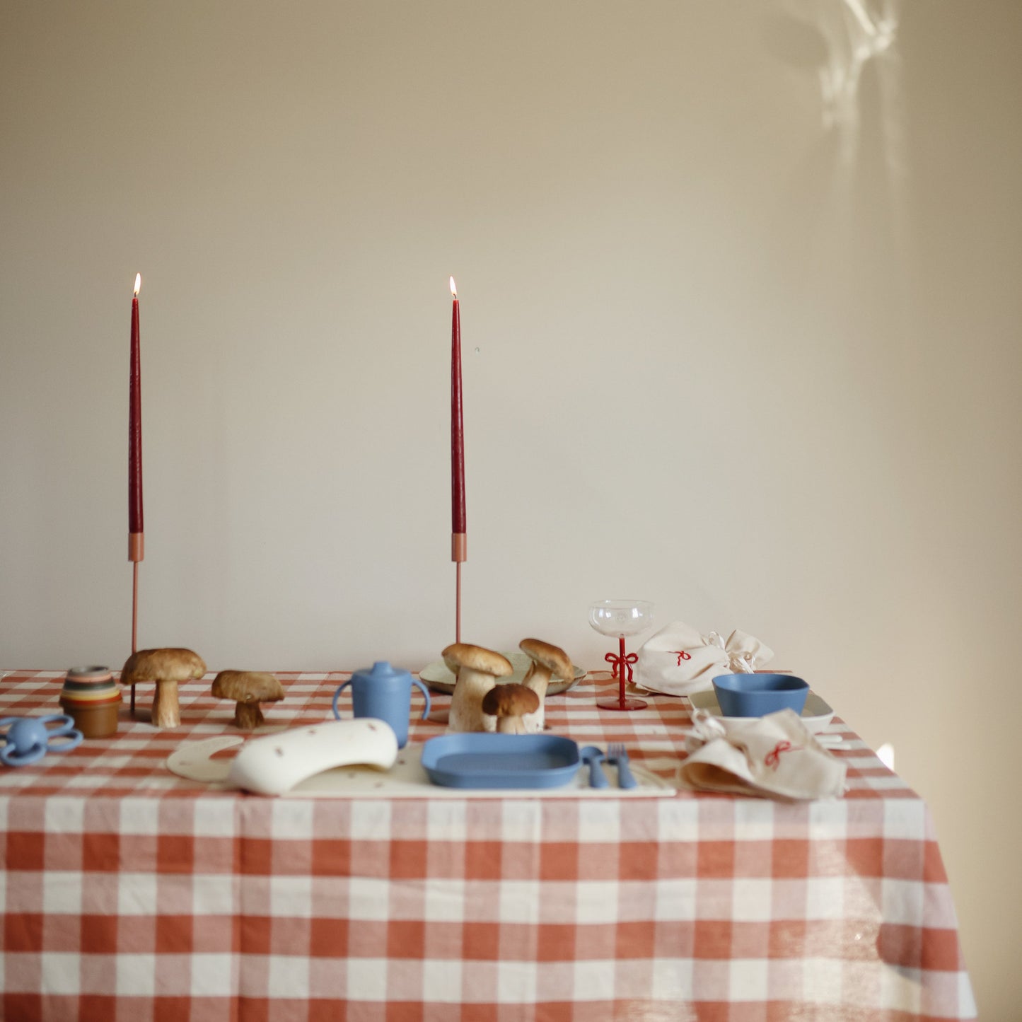 Square Dinnerware Plates, Set of 2
